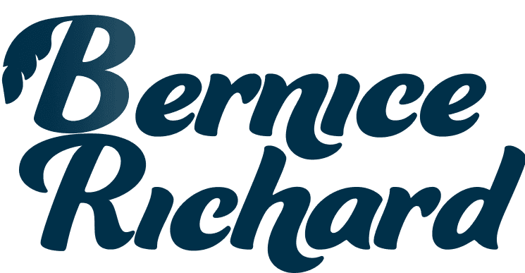 Bernice Richard Blue Logo