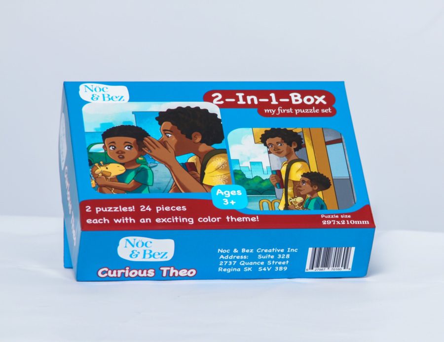 Curious Theo Buzzle Set Box