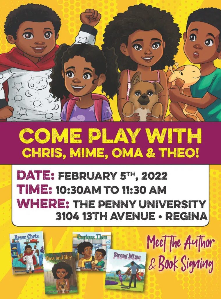 Event Graphic For February 5th Book Signing