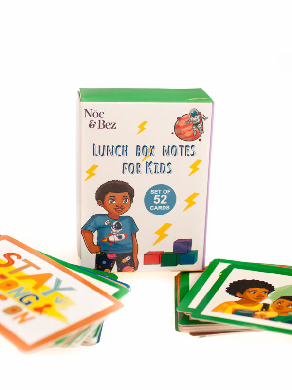 Lunch Box Notes & Jokes for Kids, 52 Pcs Cute Positive Affirmation Cards